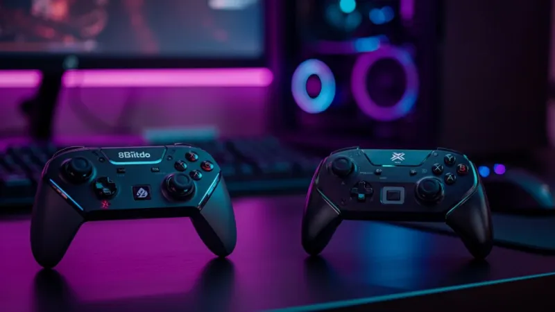 8BitDo Ultimate 2C ou Kit Genérico: Qual o Melhor Controle para PC?
