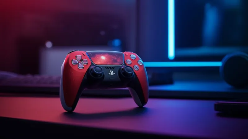 Controle Dualsense Cosmic Red: Vale a pena o visual diferenciado?