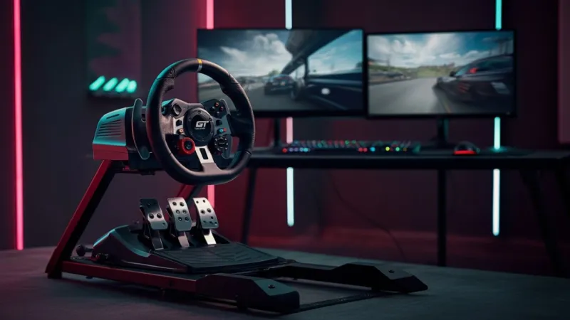 Volante Logitech G29 e Suporte SGT: Vale a Pena para Simulação de Corrida?