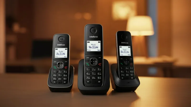 Qual telefone sem fio Intelbras escolher? TS3110, TS3111 ou TS7510?